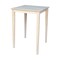 International Concepts Square Solid Wood Top Table, Unfinished, 30 W, 30 L, 42 in H, Wood, Unfinished K-3030-42S - alternate 1